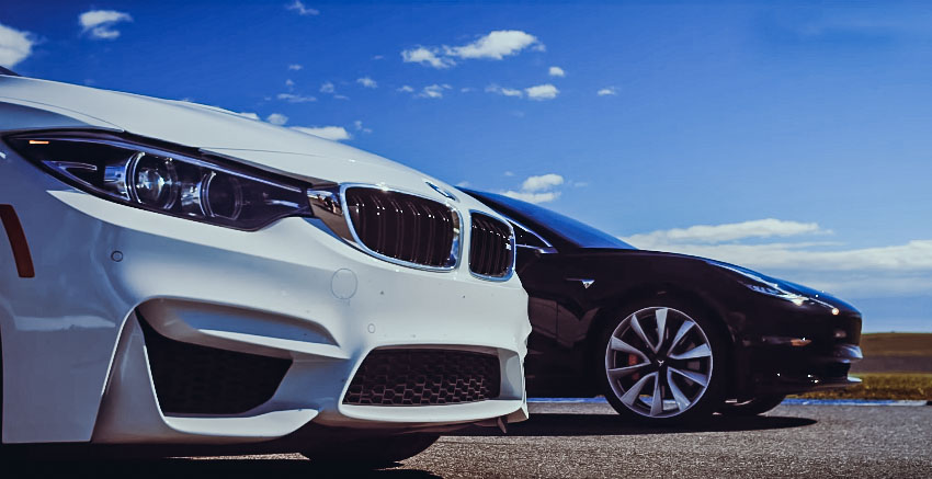 Tesla BMW