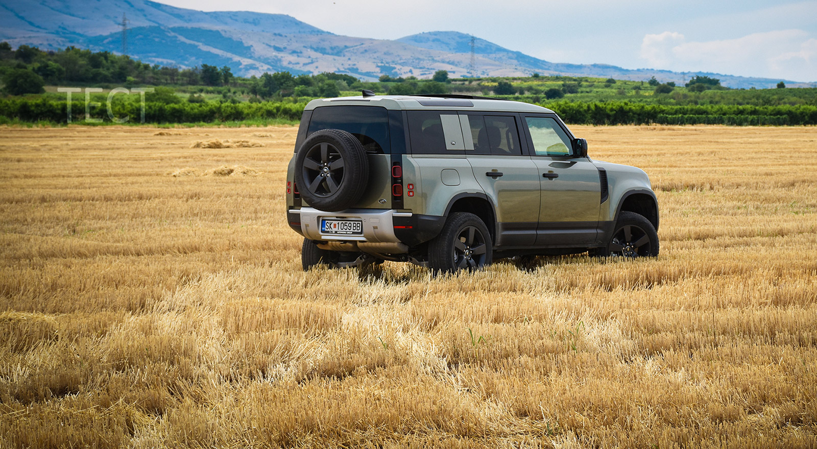 test Land Rover Defender Avto Plus