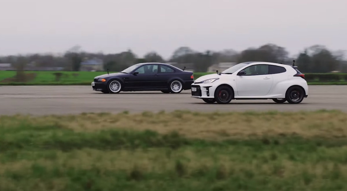 BMW E46 M3 Toyota GR Yaris