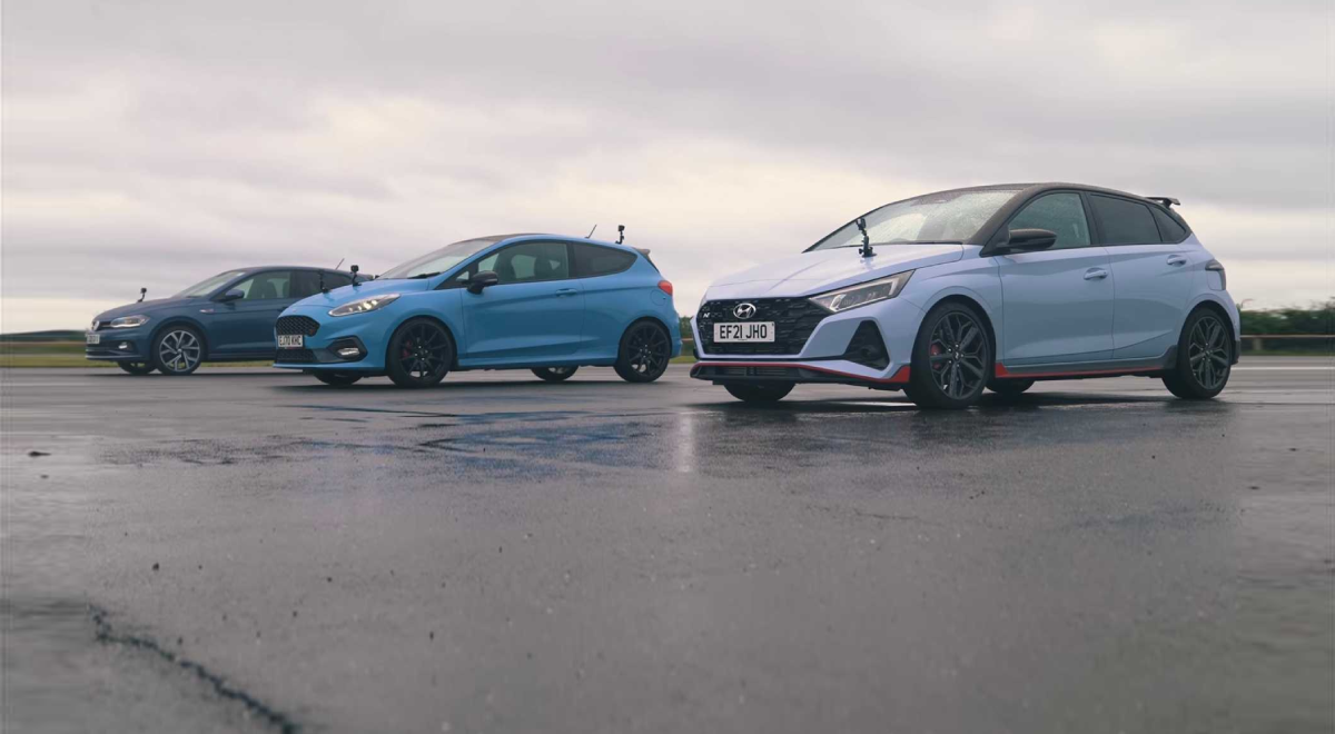 Fiesta ST, Polo GTI и i20 N