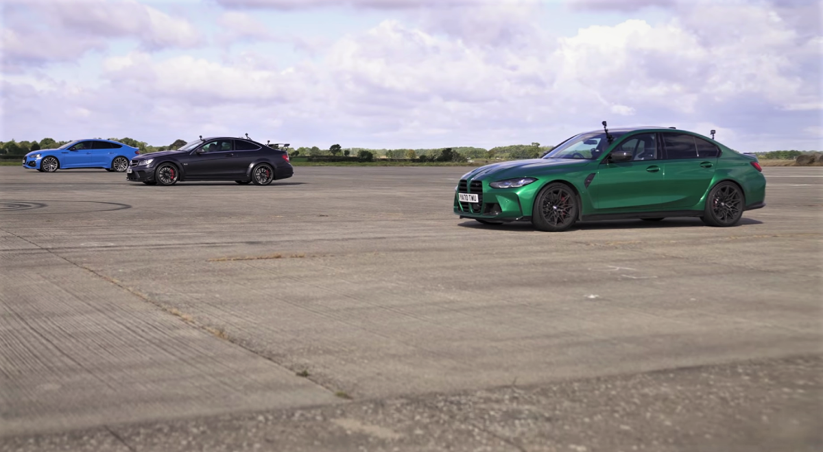 BMW M3 Competition, Mercedes-AMG C63 Black Series, Audi RS5 Sportback