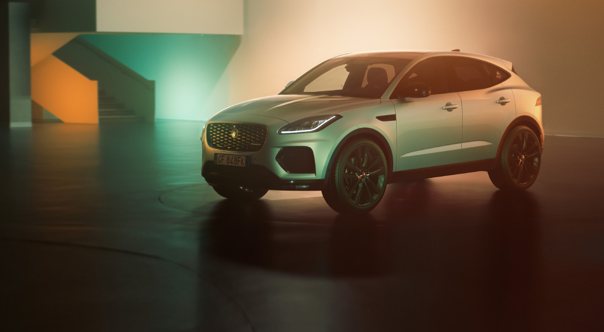 Jaguar x Baracuta E-Pace