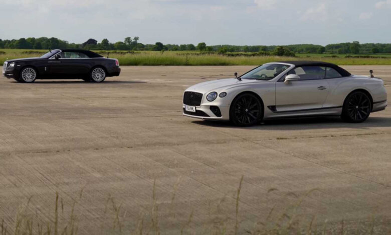Rolls-Royce Dawn и Bentley Continental GTC Speed