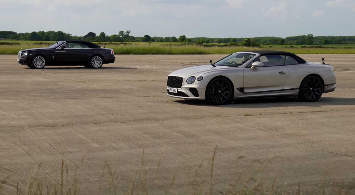 Rolls-Royce Dawn и Bentley Continental GTC Speed