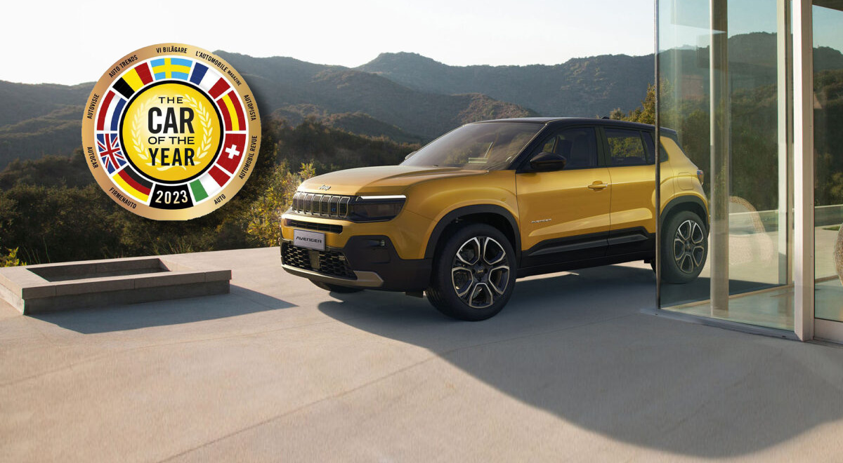 Jeep Avenger European Car of the Year 2023