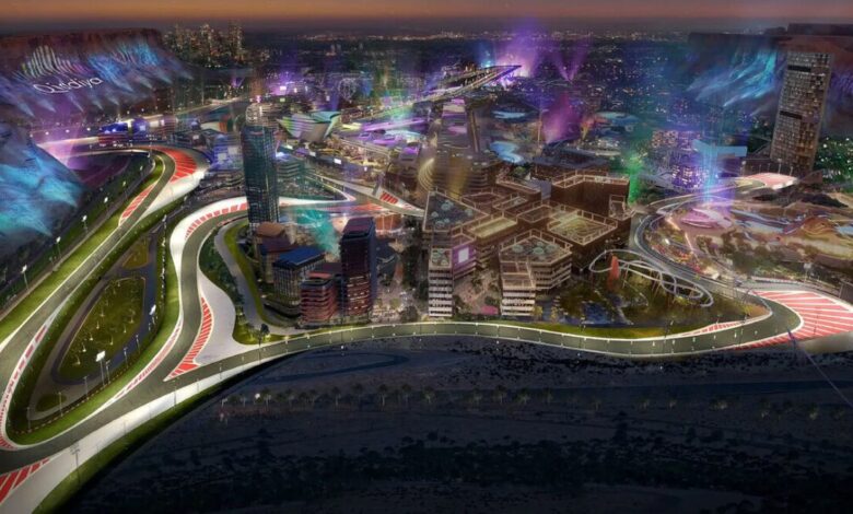 Qiddiya Speed Park Track Саудиска Арабија
