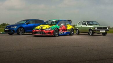 VW Polo Harlequin