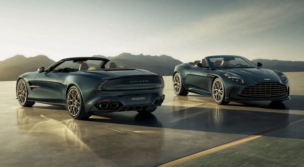Q by Aston Martin DB12 Volante Vanquish Volante