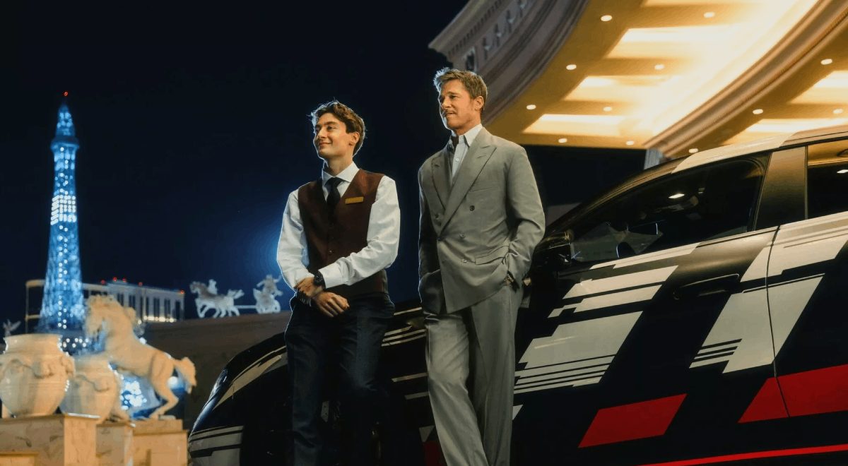 Mercedes-AMG GT 4-Door Coupe Electric Brad Pitt George Russell