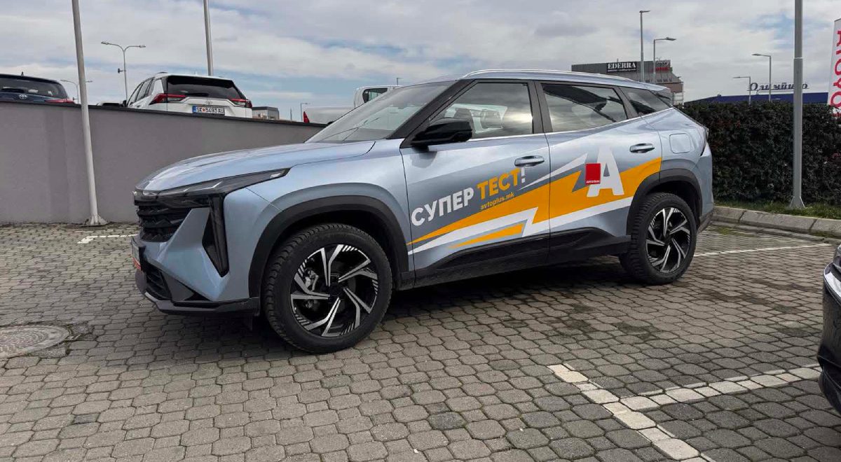 Geely Cityray супер тест