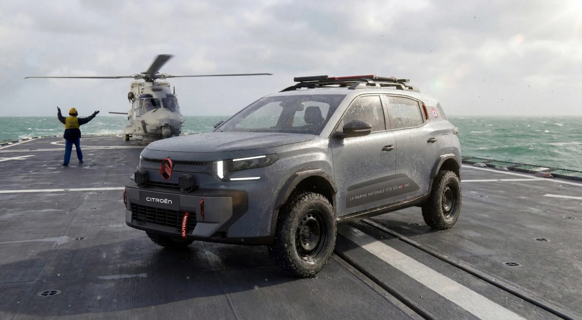 Citroen C3 Aircross Marine Nationale