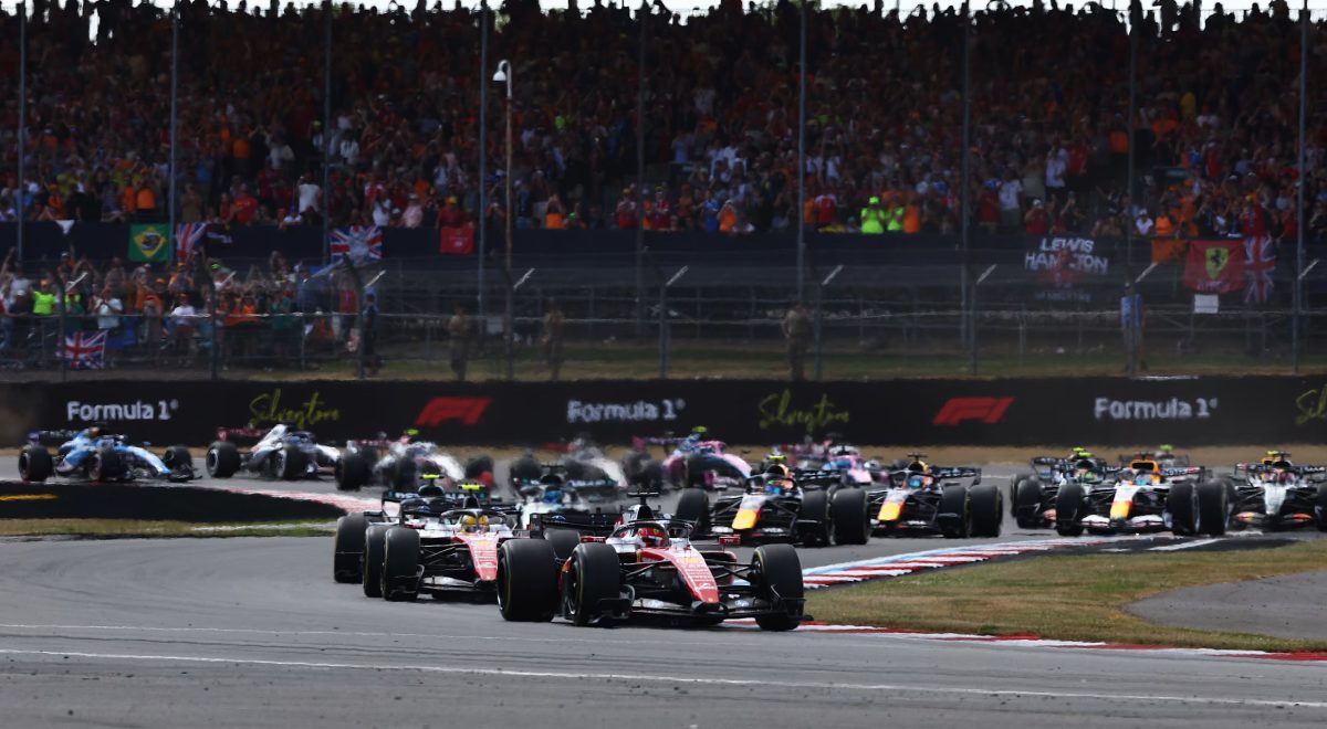 Formula 1 Silverstone Leclerc